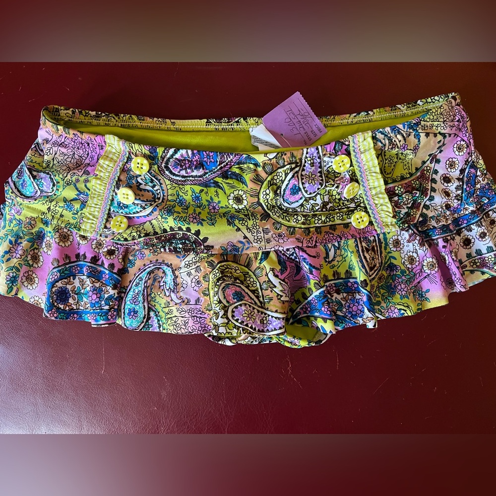 Bikini bottom skort